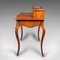 French Happiness of the Day Ladies Writing Desk in Walnut, 1900s 3