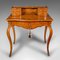 French Happiness of the Day Ladies Writing Desk in Walnut, 1900s 1