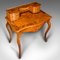 French Happiness of the Day Ladies Writing Desk in Walnut, 1900s 5