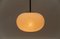 Mid-Century Modern Opaline Glass Ball Pendant Lamp by Doria Leuchten, Germany, 1960s 4