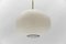 Mid-Century Modern Opaline Glass Ball Pendant Lamp by Doria Leuchten, Germany, 1960s 7