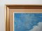 Scandinavian Artist, The Village in the Clouds, 1970s, Oil on Canvas, Framed, Image 5