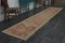 Turkish Distressed Faded Wool Runner Rug, 1960s 3