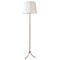 Mid-Century French Faux Bamboo Floor Lamp, 1960s, Image 1
