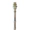 Lámpara de pie francesa Mid-Century de imitación de bambú, años 60, Imagen 3