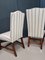 Vintage High Backed Dining Chairs, Set of 6 7