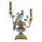 Vintage Table Lamp with Parrot and Urn from Maison Bagues, 1960s 4