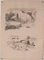 Firmato (attualmente non identificato), Pencil Studies of Nature, anni '20, Matita e carta, set di 11, Immagine 12