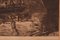 Eau-forte de Bateaux, années 1890, Encre sur Papier, Encadrée 5