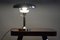 Lámpara de mesa Bauhaus de acero niquelado de Franta Anýž, años 20, Imagen 6