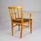 Vintage Armchair in Pine by Carl Malmsten, 1950s 4