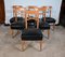 Art Deco Dining Chairs, 1940s, Set of 6, Image 1