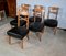 Art Deco Dining Chairs, 1940s, Set of 6 2