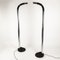 Vintage Italian Floor Lamps in Lacquered Iron and Chromed Metal, 1970s, Set of 2 8