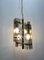 Glass Ceiling Light from Veca, Italy, 1970s 5