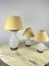 Murano Glass Table Lamps by F. Fabbian, 1970s, Set of 3 1