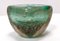 Vintage Green Gold Flecked Sommerso Glass Bowl from Venini, Italy, 1940s, Image 8