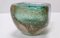 Vintage Green Gold Flecked Sommerso Glass Bowl from Venini, Italy, 1940s 9