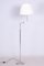 Lámpara de pie Art Déco de cromo, años 20, Imagen 1