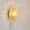 Mid-Century Amber Bubble Glass Flush Mount/Ceiling Light attributed to Helena Tynell for Limburg, Germany, 1960s 10