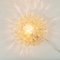 Mid-Century Amber Bubble Glass Flush Mount/Ceiling Light attributed to Helena Tynell for Limburg, Germany, 1960s 8