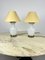 Murano and Brass Glass Table Lamps by F. Fabbian, Italy, 1970s, Set of 2 4
