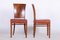 Vintage French Art Deco Chairs in Walnut, 1920s, Set of 6, Image 3