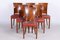 Vintage French Art Deco Chairs in Walnut, 1920s, Set of 6 11