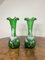 Victorian Mary Gregory Vases, 1860s, Set of 2 1