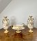 Royal Vienna Centrepiece and Side Vases, 1850s, Set of 3 5
