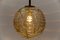 Yellow Murano Glass Ball Pendant Lamp from Doria Leuchten, 1960s 6