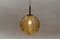 Yellow Murano Glass Ball Pendant Lamp from Doria Leuchten, 1960s 4