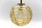 Yellow Murano Glass Ball Pendant Lamp from Doria Leuchten, 1960s 7