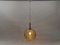 Yellow Murano Glass Ball Pendant Lamp from Doria Leuchten, 1960s, Image 2