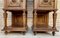19th Century French Marble Top Bedside Tables, 1890s, Set of 2, Image 13