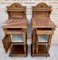 19th Century French Marble Top Bedside Tables, 1890s, Set of 2, Image 23