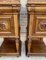 19th Century French Marble Top Bedside Tables, 1890s, Set of 2, Image 12