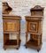 19th Century French Marble Top Bedside Tables, 1890s, Set of 2, Image 5
