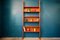 Shelf with Italian Teak Wall Box, Image 8