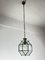 Lámpara de araña de cristal de Murano de latón, Italia, años 50, Imagen 2