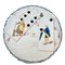 19th Century Humorous Wall Plates Dominos from Creil Montereau, 1890s, Set of 2, Image 2