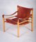 Mid-Century Sirocco Safari Armchair by Arne Norell for Aneby Mobler 1