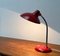 Lámpara de mesa 6786 alemana Mid-Century en rojo de Christian Dell para Kaiser Idell, años 60, Imagen 10