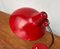 Lámpara de mesa 6786 alemana Mid-Century en rojo de Christian Dell para Kaiser Idell, años 60, Imagen 9