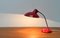 Mid-Century German Red 6786 Table Lamp by Christian Dell for Kaiser Idell, 1960s 11