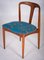 Juliane Chairs by Johannes Andersenf or Uldum Furniture, Denmark, 1960s, Set of 6 4