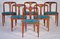 Juliane Chairs by Johannes Andersenf or Uldum Furniture, Denmark, 1960s, Set of 6 1