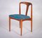 Sedie Juliane di Johannes Andersenf or Uldum Furniture, Danimarca, anni '60, set di 6, Immagine 5