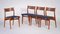Sedie da pranzo Mid-Century di Johannes Andersen per Uldum Furniture Factory, Danimarca, anni '70, set di 4, Immagine 1