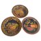 Faience Plates, Portugal, 20th Century, Set of 3 1